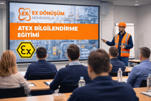 Atex Bilgilendirme Eğitimi Atex Bilgilendirme Egitimi 1 300x200 - 🔥 ATEX Bilgilendirme Eğitimi: Patlayıcı Ortamlarda Güvenli Çalışmanın Anahtarı